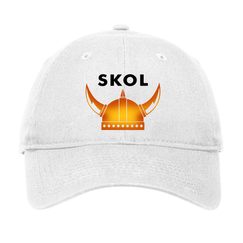 Skol Viking Helmet Minneapolis Miracle Adjustable Cap | Artistshot