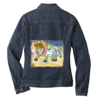 Hadhayosh Iii  T Shirt Ladies Denim Jacket | Artistshot