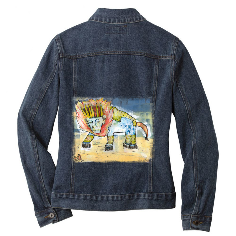 Hadhayosh Iii  T Shirt Ladies Denim Jacket by loveshop | Artistshot