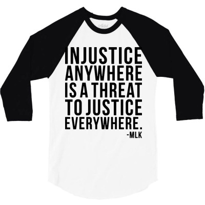 Injustice 3/4 Sleeve Shirt Designed By Top Seller