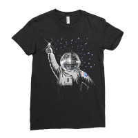 Houston  We Have Disco Fever Ladies Fitted T-shirt | Artistshot