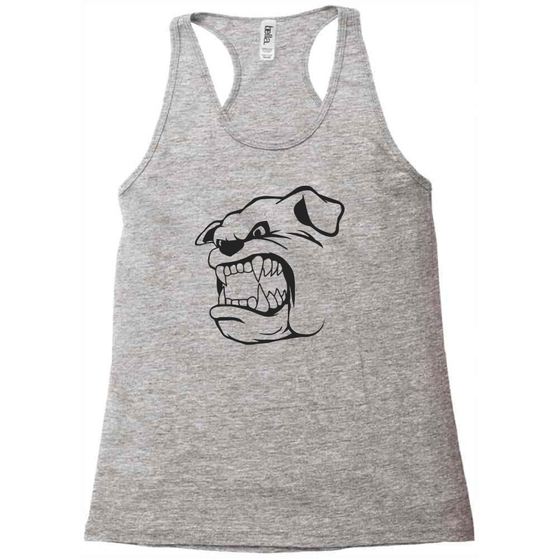 Angry Dog Racerback Tank by candrashop | Artistshot