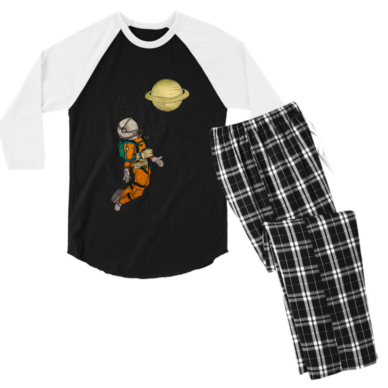 I Ve Been To Saturn Planet Men's 3/4 Sleeve Pajama Set by loveshop | Artistshot