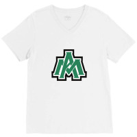 The Arkansas–monticello Boll Weevils And Cotton Blossoms V-neck Tee | Artistshot