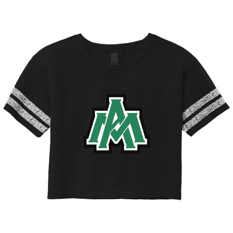 The Arkansas–monticello Boll Weevils And Cotton Blossoms Scorecard Crop Tee by wildmaten | Artistshot