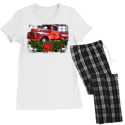 Womens red truck online pajamas