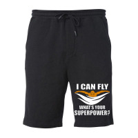 I Can Fly Whats Your Superpower Swimming Fleece Short | Artistshot