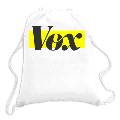 Vox Logo Drawstring Bags Designed By Starlight