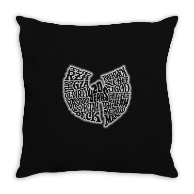 Wutang Throw Pillow Designed By Starlight