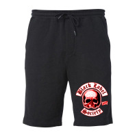 Black #labelsociety Fleece Short | Artistshot