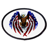 Eagle Usa Oval Patch | Artistshot