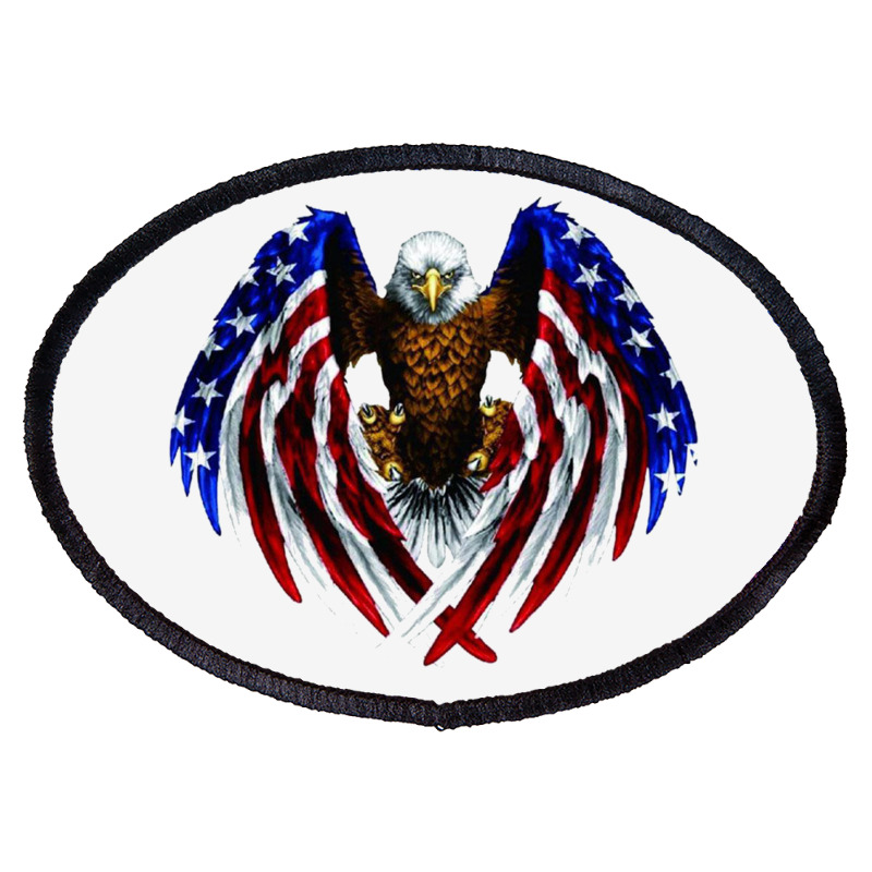 Eagle Usa Oval Patch | Artistshot