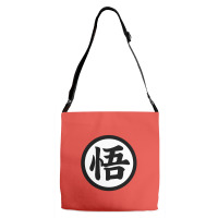 Goku Symbol Adjustable Strap Totes | Artistshot