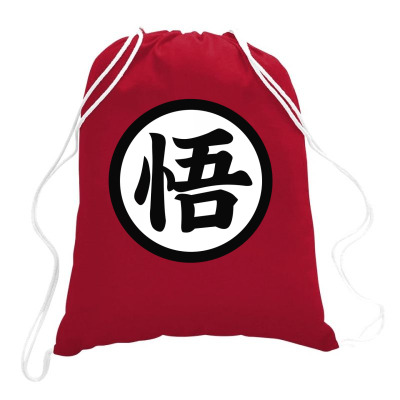 Goku Symbol Drawstring Bags Designed By Vanshop99
