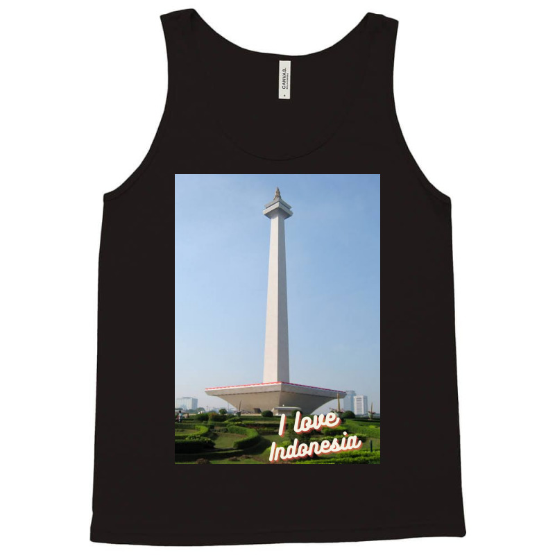 Indonesia National Monument Tank Top | Artistshot