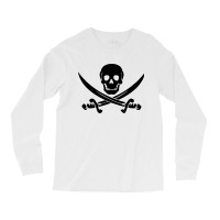 Pirate Skull And Cross Swords Long Sleeve Shirts | Artistshot