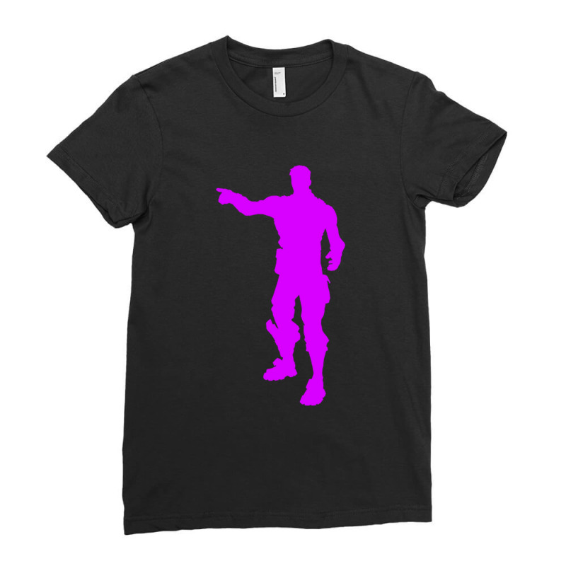 Point Finger Ladies Fitted T-shirt | Artistshot