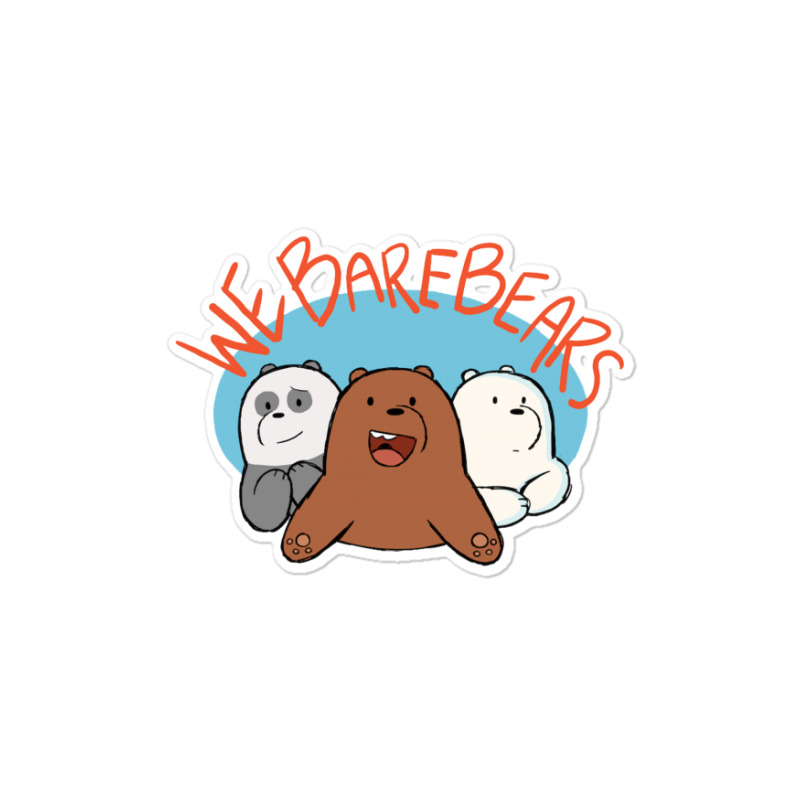 Custom We Bare Bears Sticker By Rakuzan - Artistshot