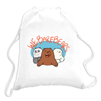 We Bare Bears Drawstring Bags Designed By Rakuzan