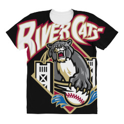 the river cats baseball All Over Women's T-shirt | Artistshot