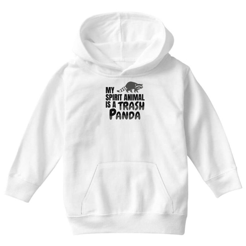 My Spirit Animal Is A Trash Panda Youth Hoodie by candrashop | Artistshot