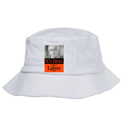 It's Time Gough Whitlam Bucket Hat Designed By Warning