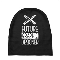 Future Graphic Designer Funny Baby Beanies | Artistshot