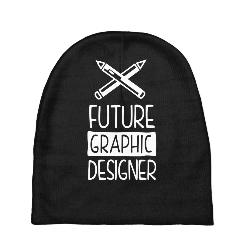 Future Graphic Designer Funny Baby Beanies by candrashop | Artistshot