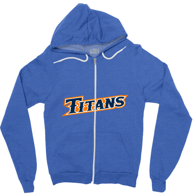 The Cal State Of Fullerton Titans Zipper Hoodie | Artistshot