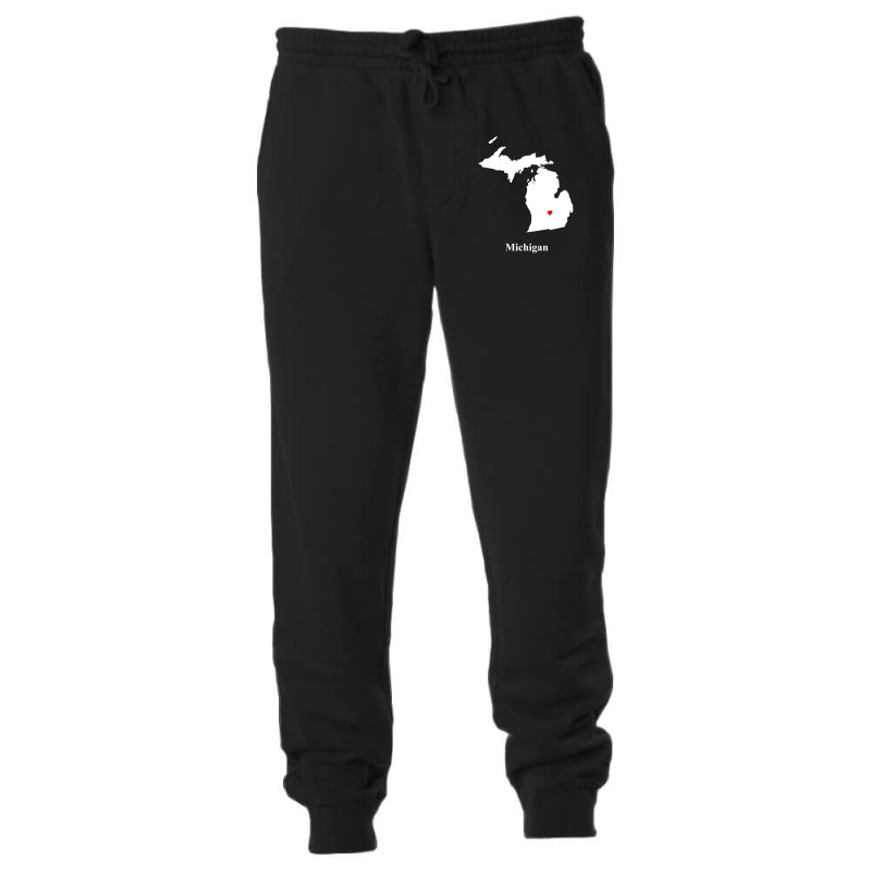 Michigan Love Map Unisex Jogger | Artistshot