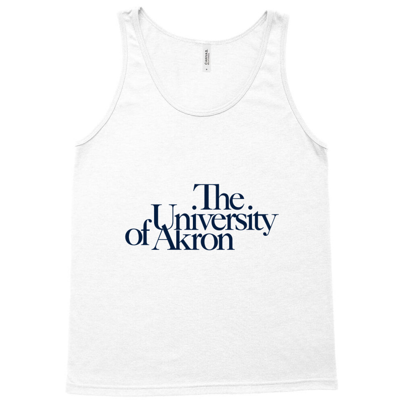 The University Of Akron Tank Top by Alex christin | Artistshot