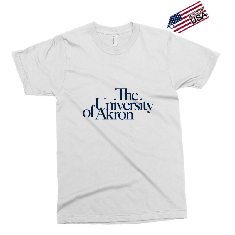 The University Of Akron Exclusive T-shirt by Alex christin | Artistshot