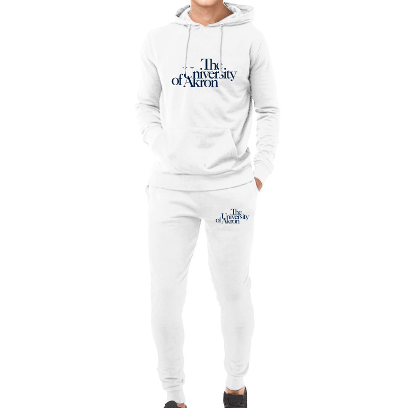 The University Of Akron Hoodie & Jogger set by Alex christin | Artistshot