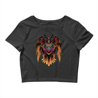 Cyborg Owl Crop Top | Artistshot