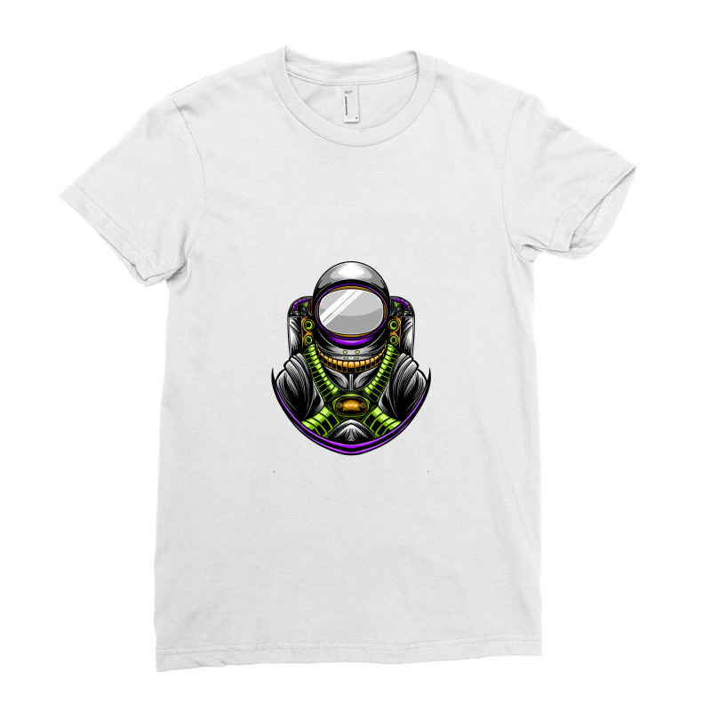 Astronaut Ladies Fitted T-shirt | Artistshot