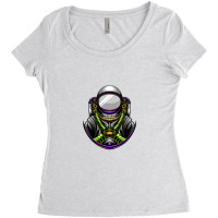 Astronaut Women's Triblend Scoop T-shirt | Artistshot