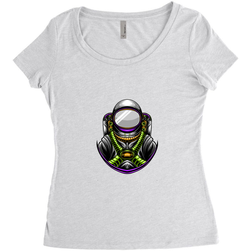 Astronaut Women's Triblend Scoop T-shirt | Artistshot