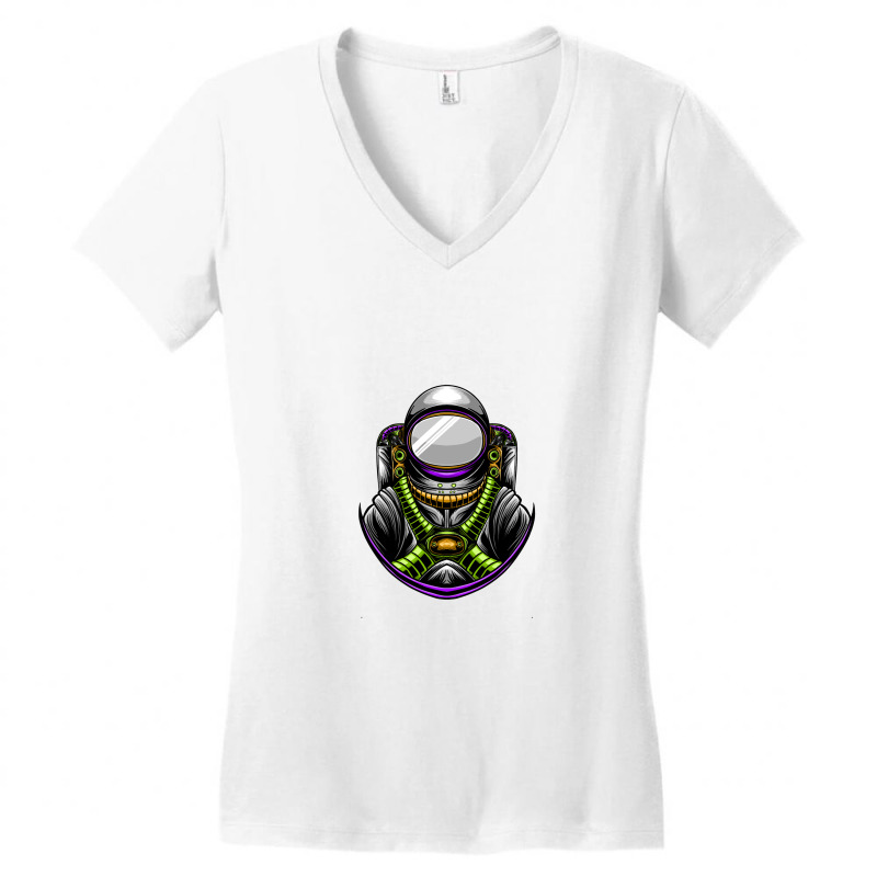 Astronaut Women's V-neck T-shirt | Artistshot