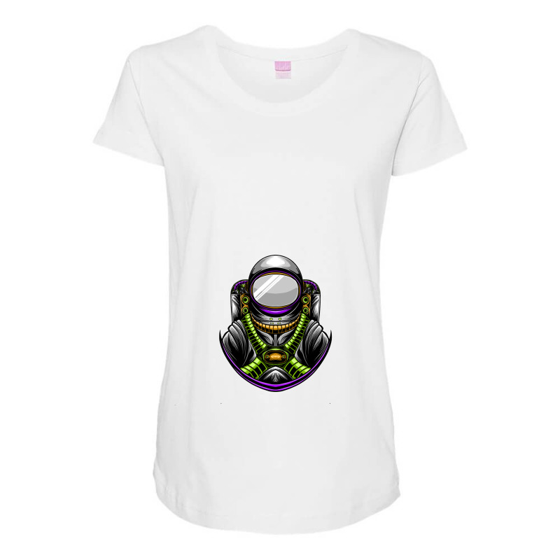 Astronaut Maternity Scoop Neck T-shirt | Artistshot