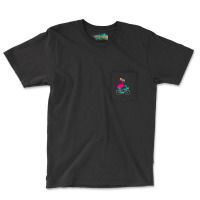 Flamingo T  Shirt I Make Cycling Look Flamazing Funny Flamingo T  Shir Pocket T-shirt | Artistshot