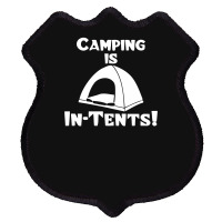 Camping Is Intents Shield Patch | Artistshot