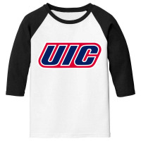 University Of Illinois Chicago, Uic, Chicago, Illinois, Merch Youth 3/4 Sleeve | Artistshot