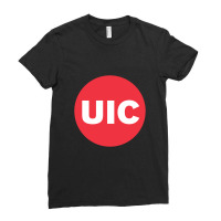 University Of Illinois Chicago, Uic, Chicago, Illinois, Ladies Fitted T-shirt | Artistshot