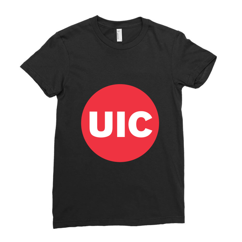 University Of Illinois Chicago, Uic, Chicago, Illinois, Ladies Fitted T-Shirt by samueltheodore663 | Artistshot