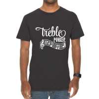 Funny Musician, Treble Maker Piano, Music Teacher Vintage T-shirt | Artistshot