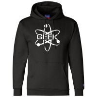 Geek Atom Funny Champion Hoodie | Artistshot