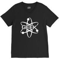 Geek Atom Funny V-neck Tee | Artistshot