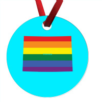 Colorado Rainbow Flag Ornament | Artistshot