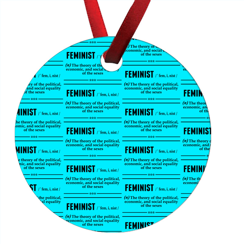 Feminist Noun Ornament | Artistshot