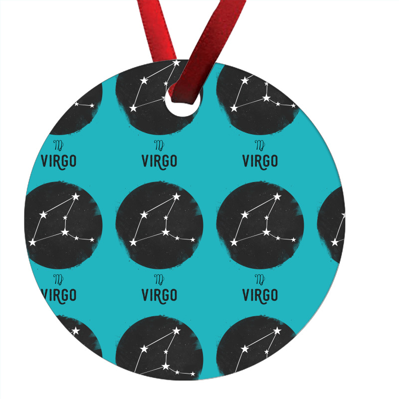 Minimal Virgo Zodiac Sign Ornament | Artistshot